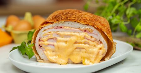 Gigantyczny cordon bleu