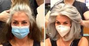 23 kobiety, które nie wstydzą się swojego gołębiego koloru włosów. Z siwizną im do twarzy