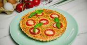Jajeczna tarta z pomidorkami