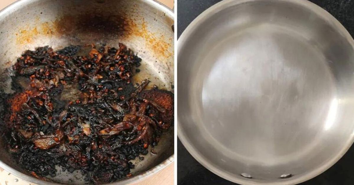 6 DIY Ways to Clean Burnt Pots. No Scrubbing!