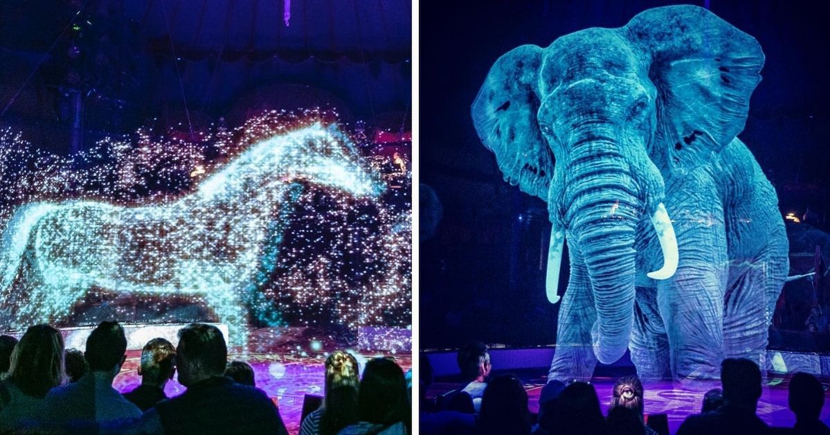 An Innovative Circus with Holograms Instead of Animals!