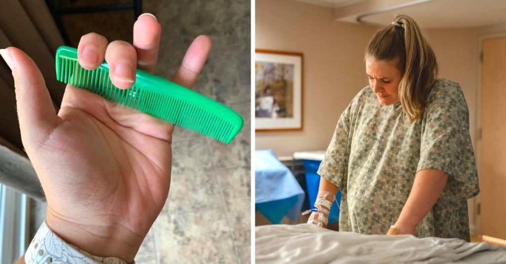 Pregnant Woman Arrive at the Labor Rooms With... A Comb. And They Are Not Planning to Do Their Hair with It!