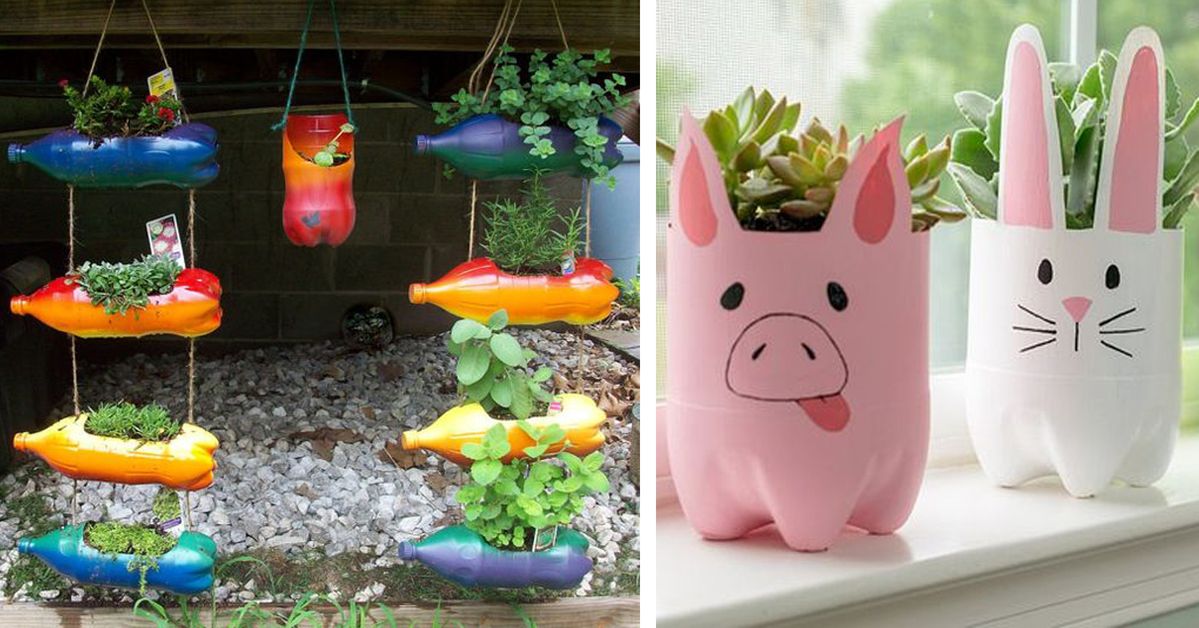 17 Brilliant Ideas for Reuse of Plastic Bottles. You Can Create Wonders Out of Them