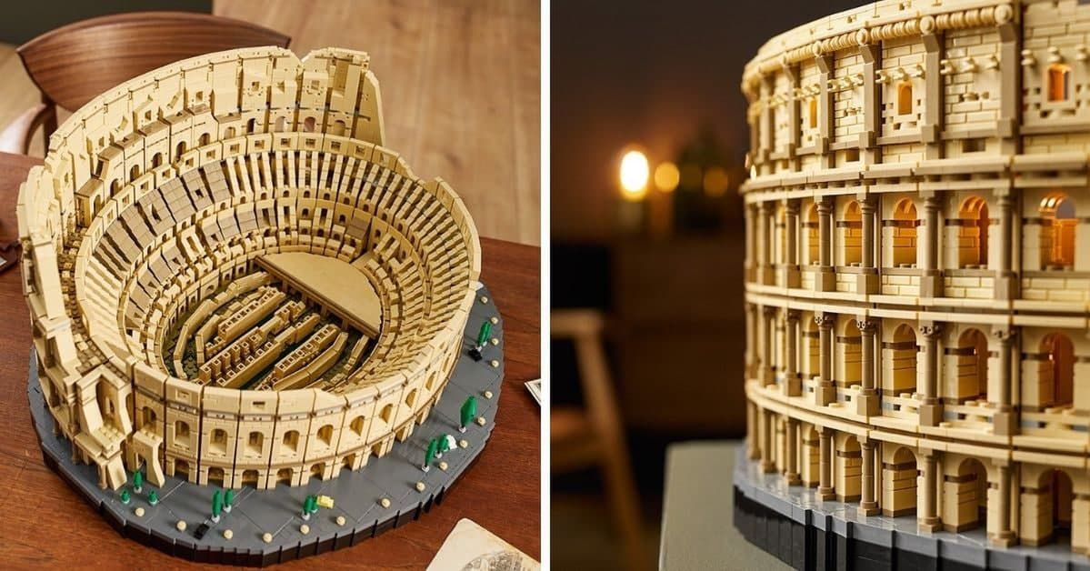 The Colosseum Is A New Record-breaker Among Lego Models! This Set Will Delight Collectors