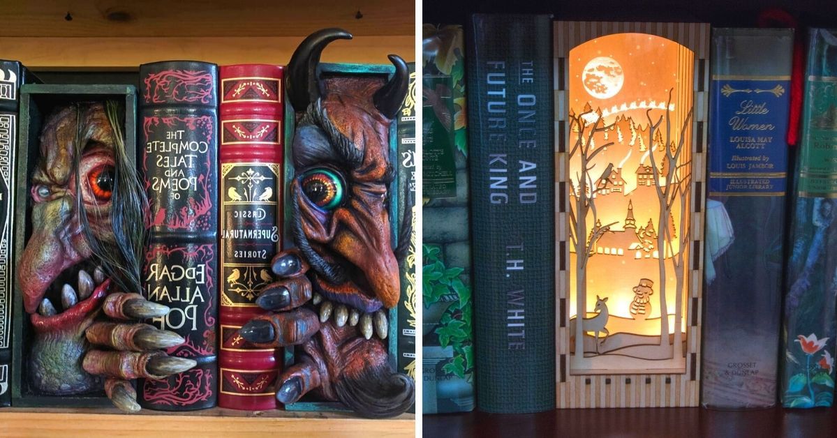 21 People Who Have Changed the Look of Home Libraries Thanks to Their Own Handmade Organizers