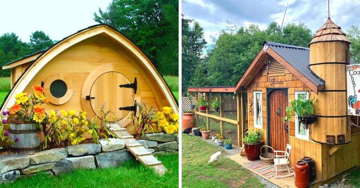 22 VIP Chicken Houses! You Can Truly Envy a These Henhouse Masterpieces