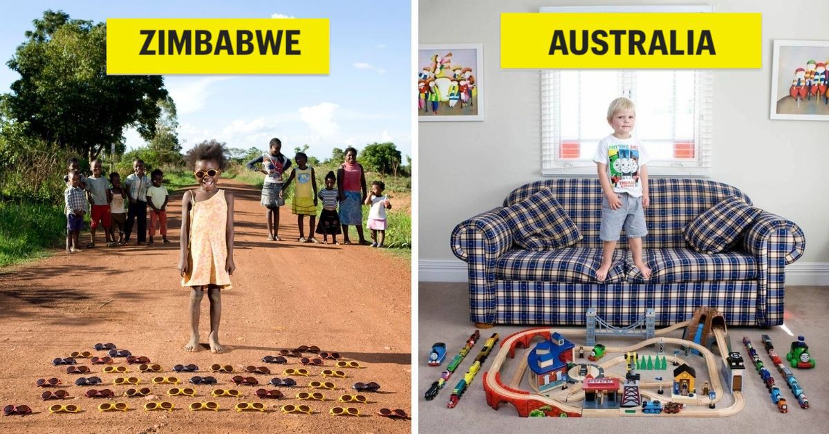 19 Photos of Children From All Over the World Who Are Proud to Boast About Their Favourite Toys!