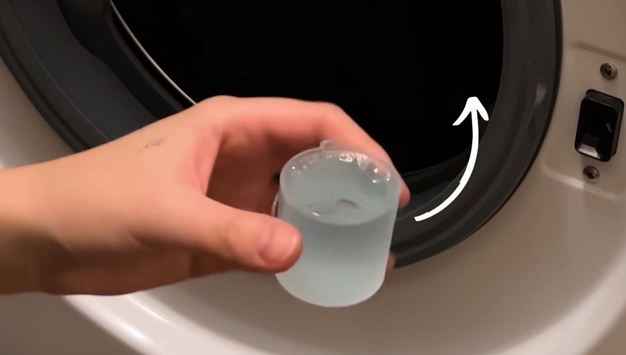 Mouthwash instead of laundry detergent.