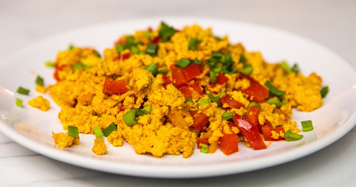 Wegańska jajecznica