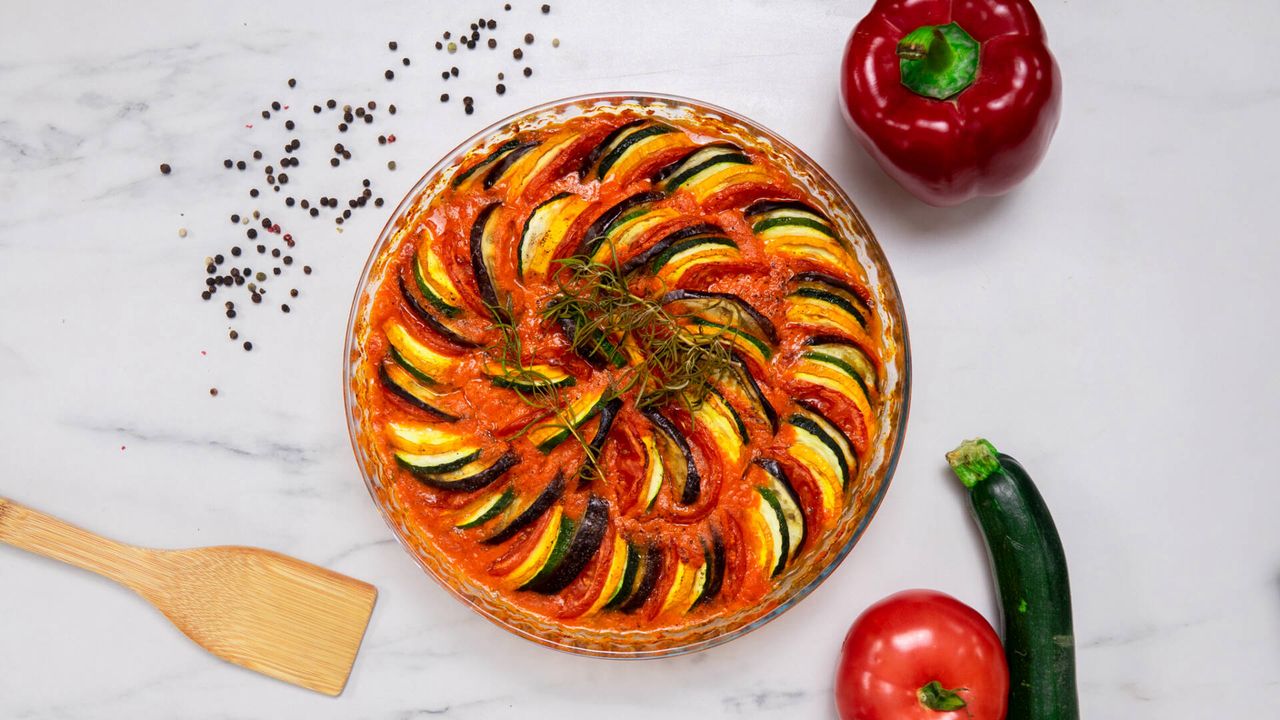 Zakręcona zapiekanka warzywna