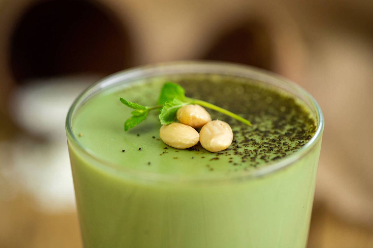 Matcha mus w fitowej wersji