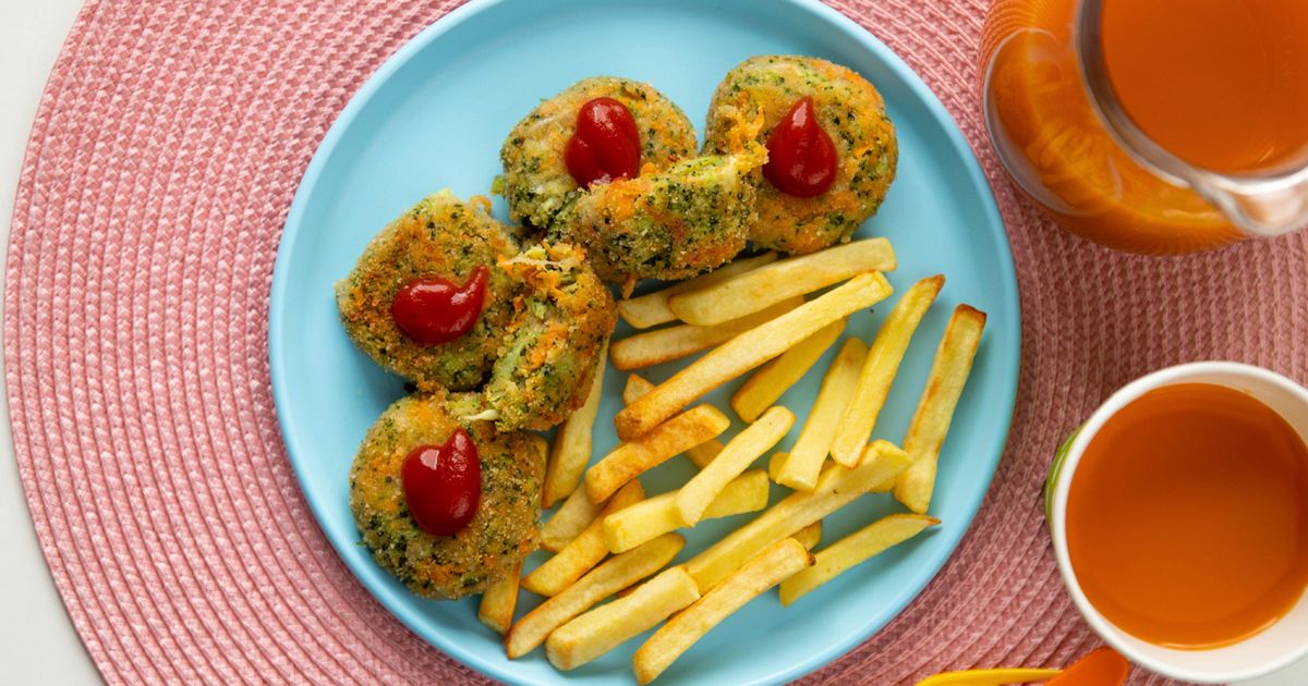 Kotlety warzywne w wersji mini