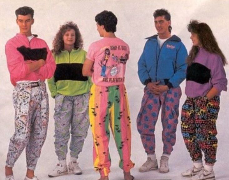 Moda lat 80.