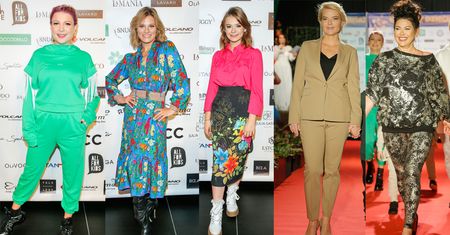 Gwiazdy na charytatywnym pokazie mody: Magda Narożna, Monika Richardson, Julia Wróblewska