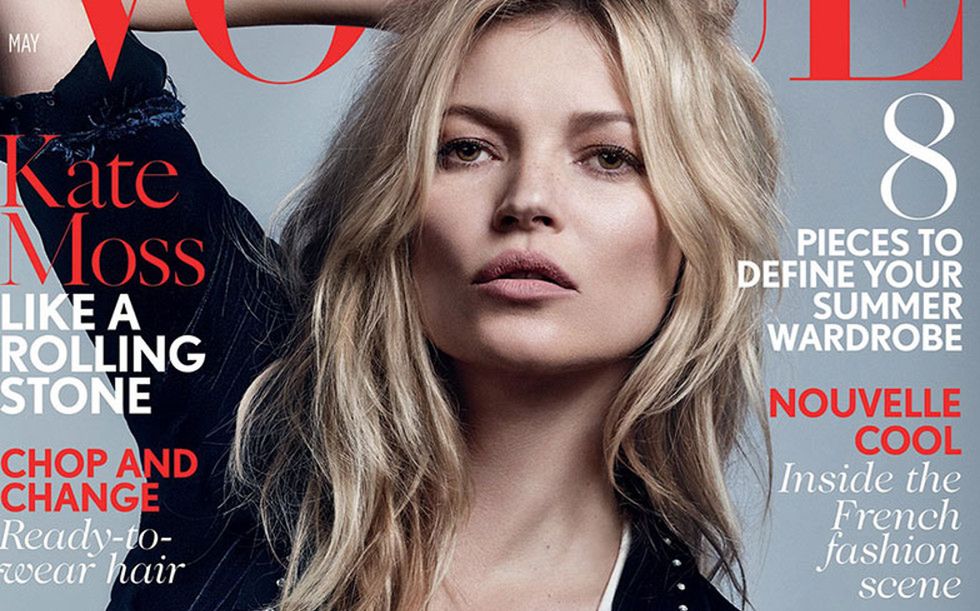 Kate Moss jako królowa rock and rolla