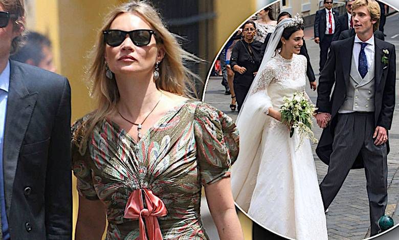 Kate Moss na ślubie duńskiego księcia