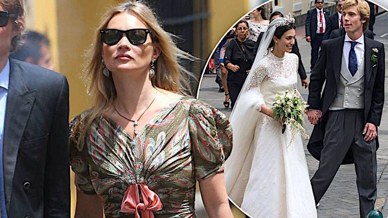 Kate Moss na ślubie duńskiego księcia