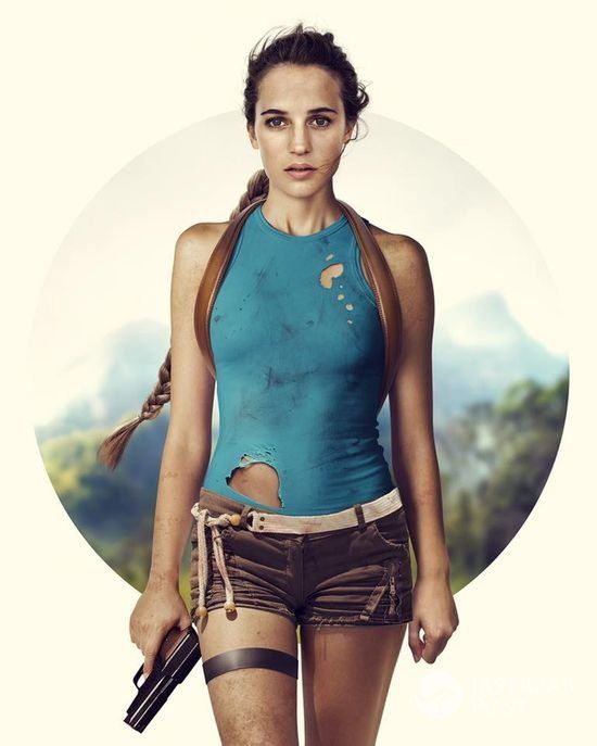 Alicia Vikander jako Lara Croft - grafika fana