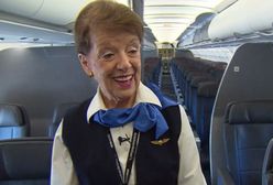 Najstarsza stewardessa na świecie. Bette Nash ma 80 lat i nadal lata