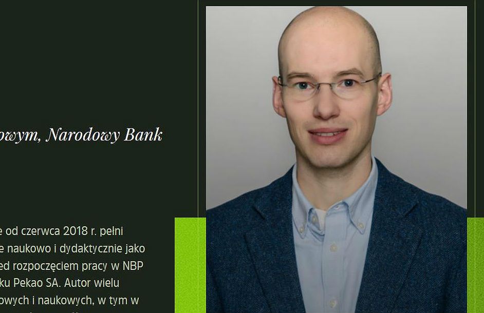 Juliusz Jabłecki tęga głowa od ryzyka finansowego 