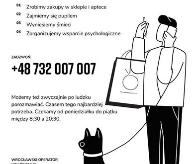 Koronawirus Wrocław. Pomagajmy sobie