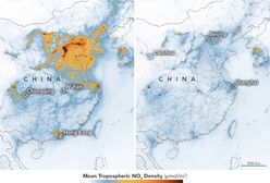 Koronawirus z Chin. Zobacz, jaki wpływ ma epidemia na jakość powietrza