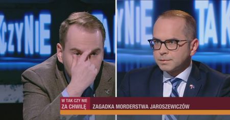 "Niech pan się puknie w głowę! Porównywać posła do hitlerowca?". Awantura w studiu