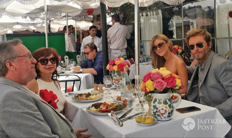 Joanna Krupa i Nico Santucci na kolacji
