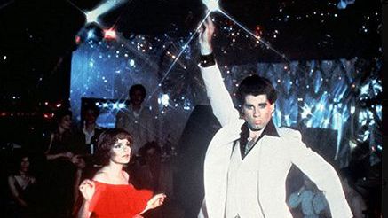 Kadr z filmu "Gorączka sobotniej nocy"