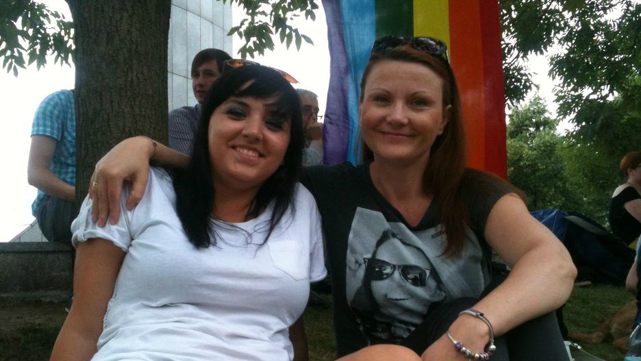 Wiktoria Beczek i jej mama Aneta Dekowska.