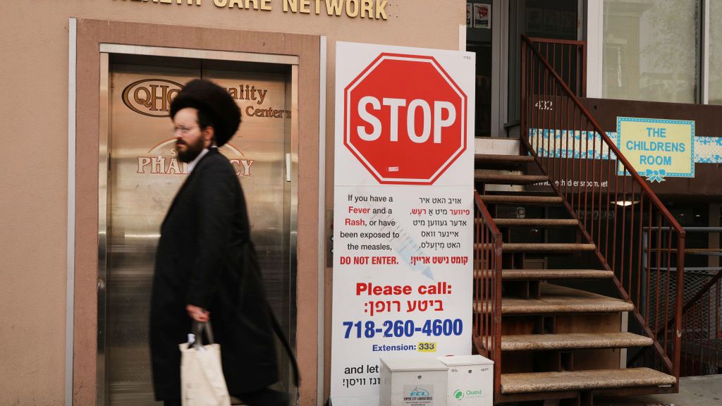 Epidemia Odry w Nowym Jorku