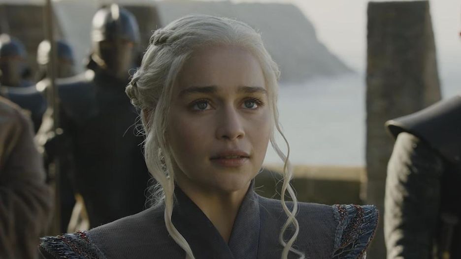 Emilia Clarke jako Daenerys Targaryen 