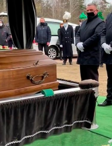 Andrzej Chyra pogrzeb ojca