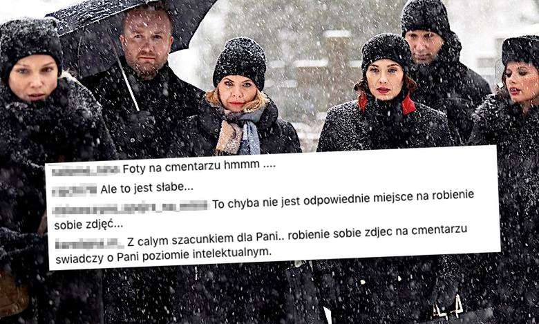 Gwiazda "Przyjaciółek" zrobiła uśmiechnięte selfie nad grobem ojca. Fani chcą ją zlinczować: "Przeginka"