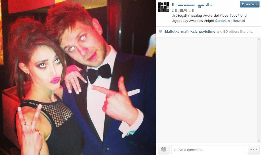Antek Krolikowski i Samuela Górska
Fotografia: Instagram.com