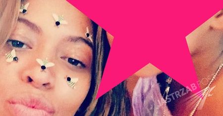 Pierwsze selfie małej Blue Ivy!