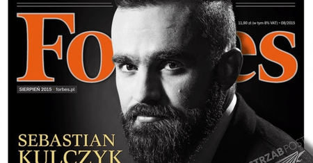 Sebastian Kulczyk na okładce Forbesa