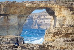 Turyści na Malcie zszokowani. "Gdzie jest Lazurowe Okno?"