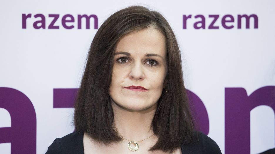 Dorota Olko to rzeczniczka prasowa partii Razem