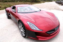 Rimac Concept_One: elektryczne palenie gumy