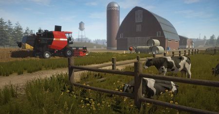 Pure Farming 2018 - recenzja. Kombajnem i obornikiem