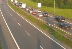 A4. Wypadek na autostradzie, lądował helikopter