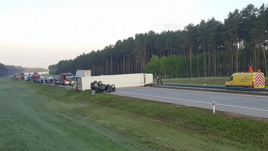 Wprowadzono objazd przez Nowy Tomyśl i Jordanowo