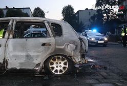 Dziecko w płonącym aucie - śledztwo w Rybniku. 3-latek wciąż nieprzytomny