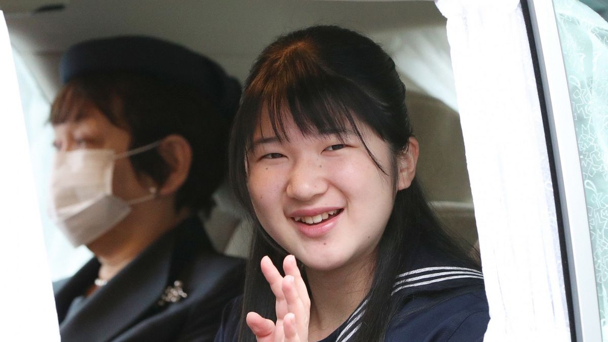Księżniczka Aiko z Japonii.