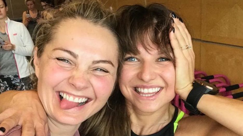 Małgorzata Socha świetnie się bawiła na obozie Anny Lewandowskiej