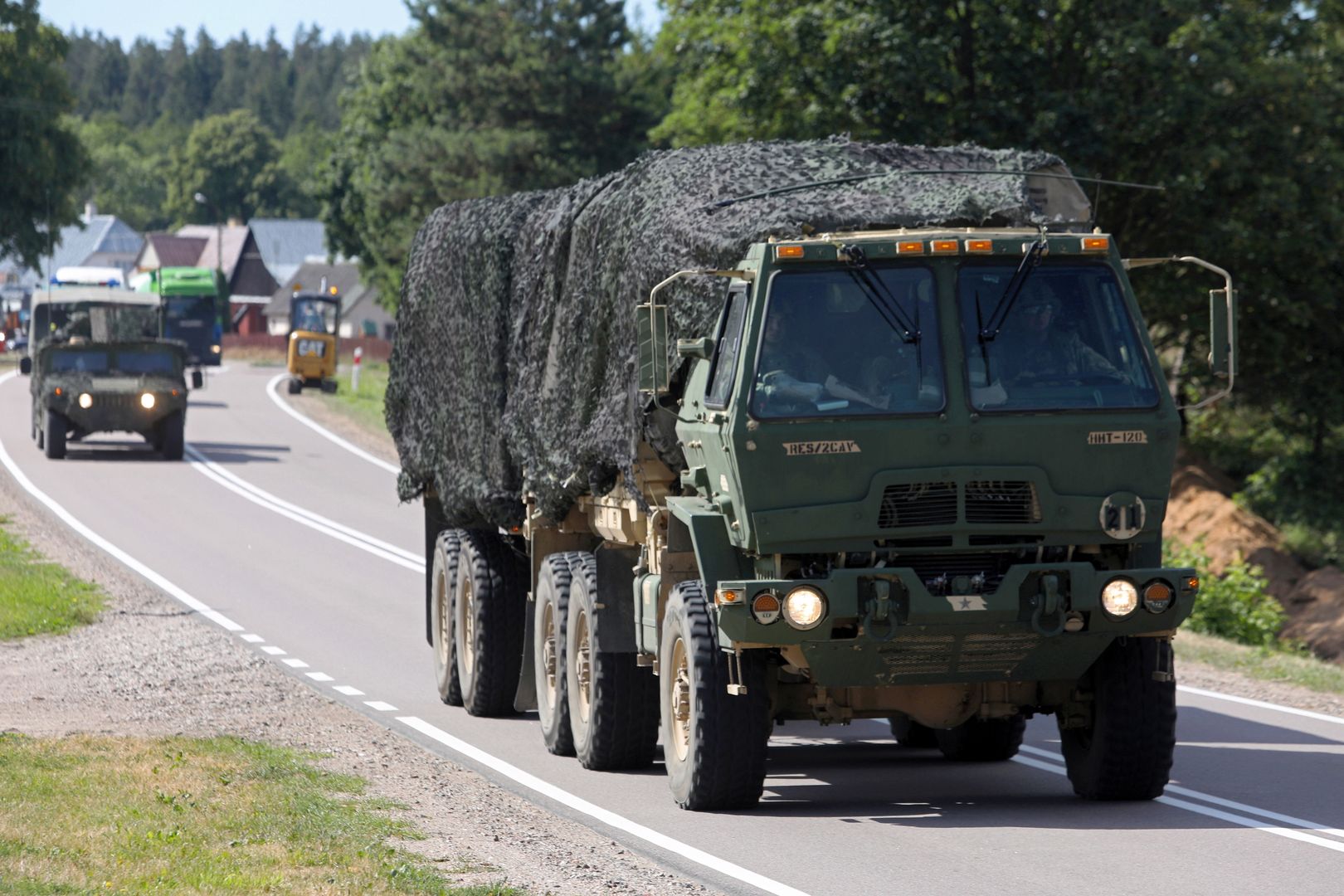 Amerykańska armia ma pecha na polskich drogach (zdjęcie ilustracyjne)