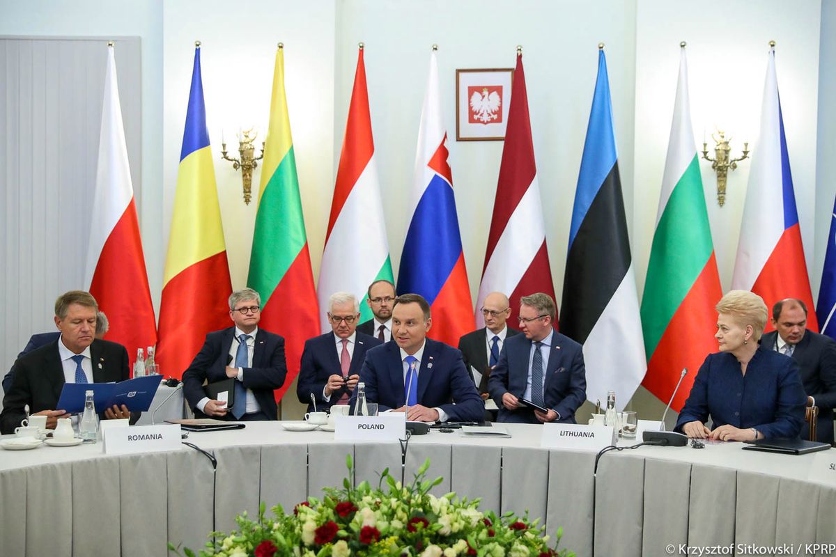 Andrzej Duda przyjął prezydentów 8 państw. "Jest wspólna deklaracja"