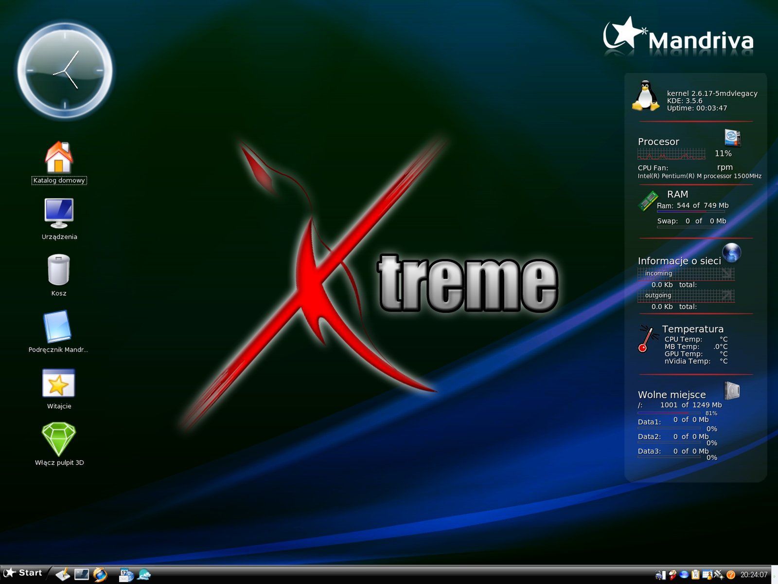 Prezentacja Mandriva Xtreme