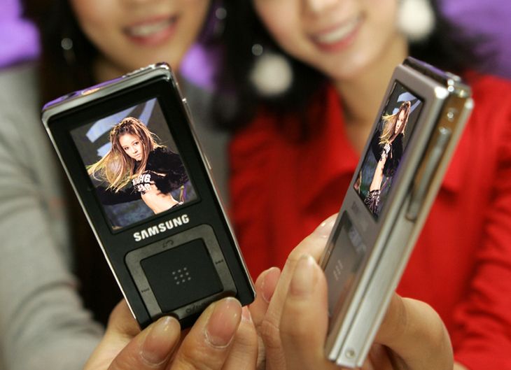 Samsung YP-Z5 - konkurent iPoda Nano?